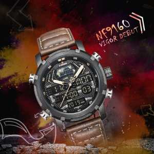Мужские часы Naviforce World NF9160 Brown