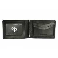 Затискач-портмоне, чорний