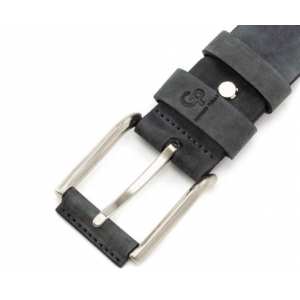 Кожаный ремень Grande Pelle Calvin, серый мрамор