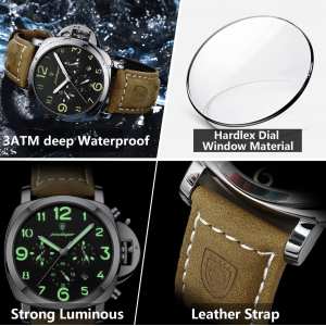 Чоловічий годинник Poedagar Luminious