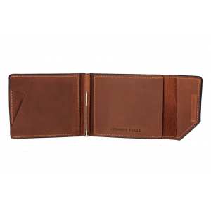 Зажим для денег Soldi, терракот