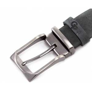 Кожаный ремень Affari, серый мрамор