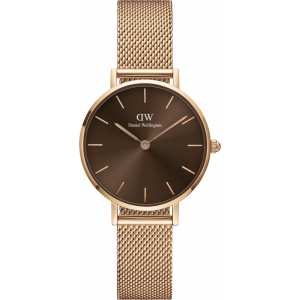 Годинник Daniel Wellington DW00100476 Petite Amber 28 RG Brown