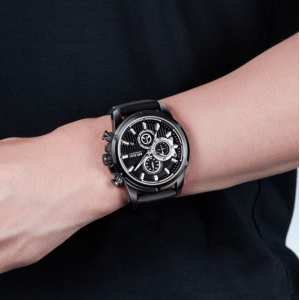 Мужские часы Jedir Saturn Black