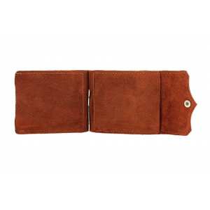 Зажим на кнопке, терракота