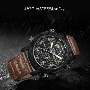 Мужские часы Naviforce World NF9160 Brown