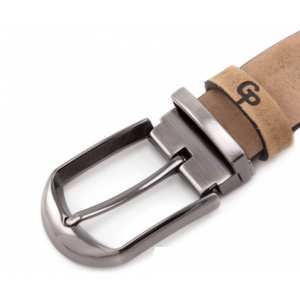 Кожаный ремень Labbro бек, тертый шоколад