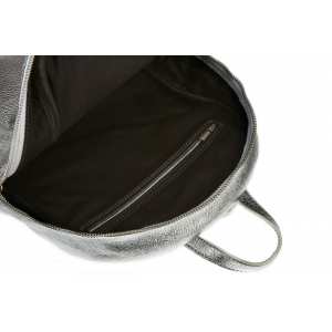 Рюкзак женский, серебро