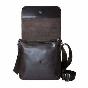 Сумка-Месенджер Grande Pelle, шоколад