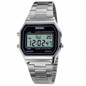 Чоловічий годинник Skmei Popular Silver 1123S