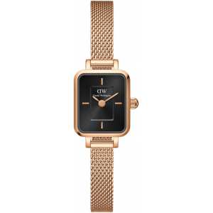 Часы Daniel Wellington Quadro Mini Melrose Rose Gold Onyx DW00100647