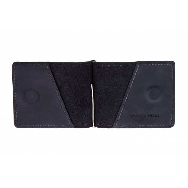 Зажим с магнитом, синий