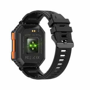 Тактичний смарт годинник Smart Racer K+ Black с компасом
