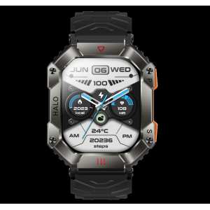 Тактичний смарт годинник Smart Racer K+ Black с компасом