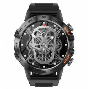 Смарт годинник Smart Delta K52 Black Rubber + металевий ремінець