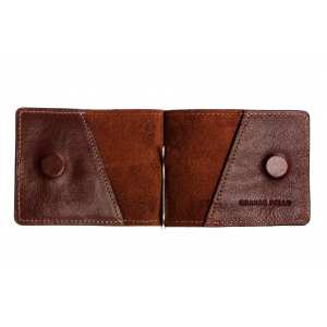 Зажим с магнитом, коньяк