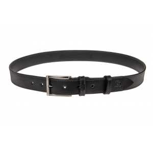 Шкіряний Ремінь Blazer, чорний прошитий