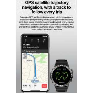 Смарт часы North Edge GPS Smart Titan с компасом