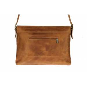 Сумка Месенджер, теракот, 27х39 см.