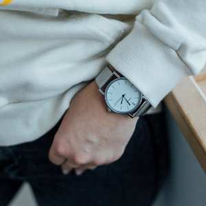 Часы Geneva Steel Silver