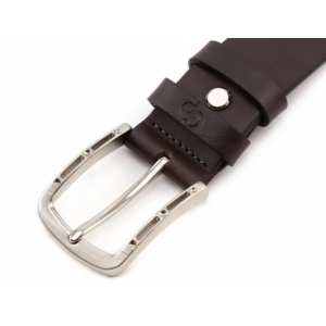 Кожаный ремень, шоколад