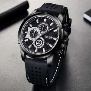 Мужские часы Jedir Saturn Black