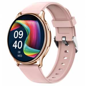 Смарт годинник Smart Melisia Gold Rubber + металевий браслет