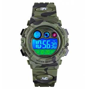 Годинник Skmei Kids KamoGreen
