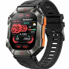 Умные часы Smart Racer K+ Black с компасом