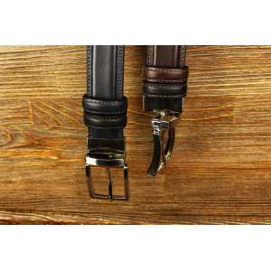 Шкіряний ремінь Nuovo, двосторонній