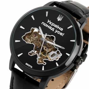 Часы Besta Skeleton UA Black