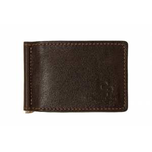 Зажим-портмоне, шоколад