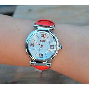Женские часы Skmei Elegant Red 9075R