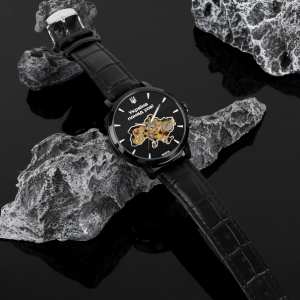 Годинник Besta Skeleton UA Black
