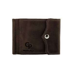 Зажим на кнопке, шоколад