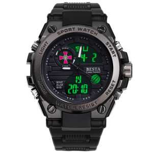 Чоловічі годинники Besta Box Tattoo ЗСУ Light подарунковий набір, з компасом