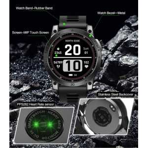 Умные часы North Edge CrossFit GPS Black с компасом