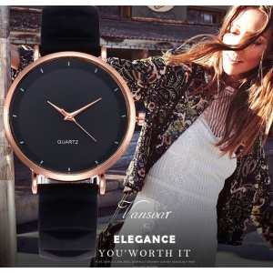 Женские часы Geneva AllBlack