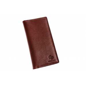 Потмоне визитница Grande Pelle, коньяк 522623