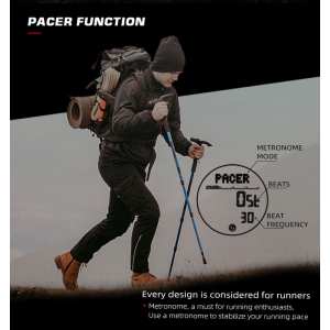 Часы North Edge Alps Black с компасом