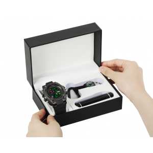 Чоловічі годинники Besta Box Tattoo ЗСУ Light подарунковий набір, з компасом