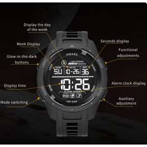 Чоловічий годинник Smael Brutto Pro