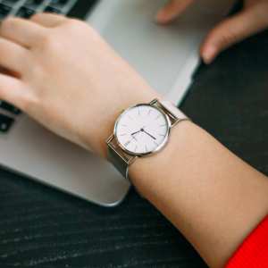 Жіночі годинники Geneva Steel Silver УЦІНКА