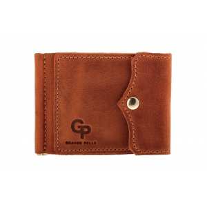 Зажим на кнопке, терракота