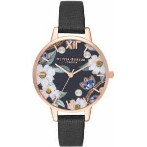 Часы Olivia Burton OB16GSET24 (набор часы + браслет в футляре)