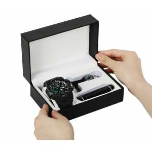 Чоловічі годинники Besta Box Peremoga Light подарунковий набір, з компасом