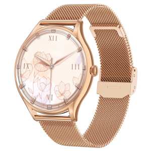 Смарт годинники Smart Milano Gold Steel, 2 ремінці