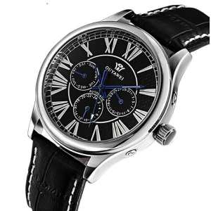 Мужские часы Ouwei Walker Black