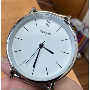 Жіночі годинники Geneva Steel Silver УЦІНКА