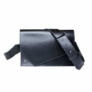 Женская кожаная сумка Grande Pelle черная